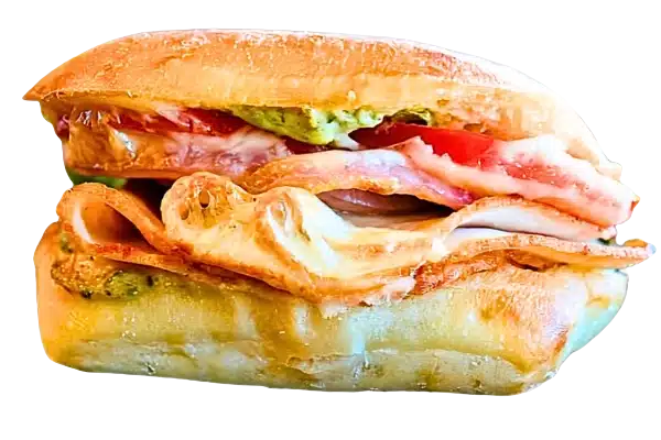 Costco Single Hot Turkey and Provolone Sandwich