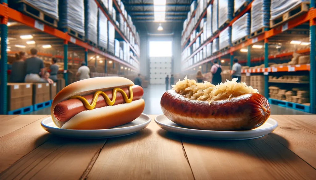 Costco hot dog vs Polish sausage