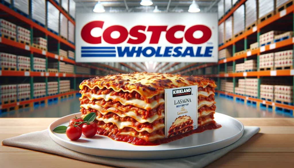 Costco's Kirkland Frozen Beef Lasagna